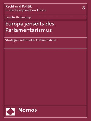 cover image of Europa jenseits des Parlamentarismus